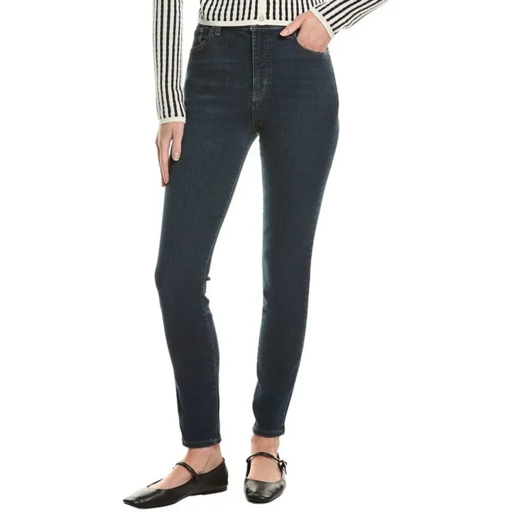 Frame Denim Womens The Alix Flaunt Skinny Jean, Blue